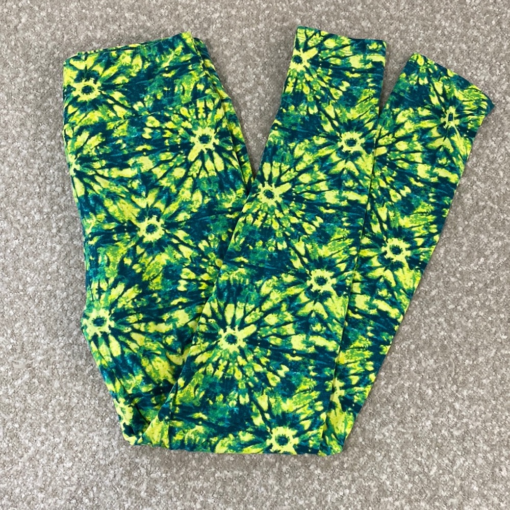 LulaRoe tie dye legging, one size